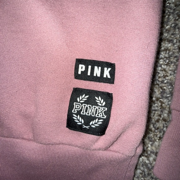 Pink quarter zip purple sweatshirt - Picture 4 of 4